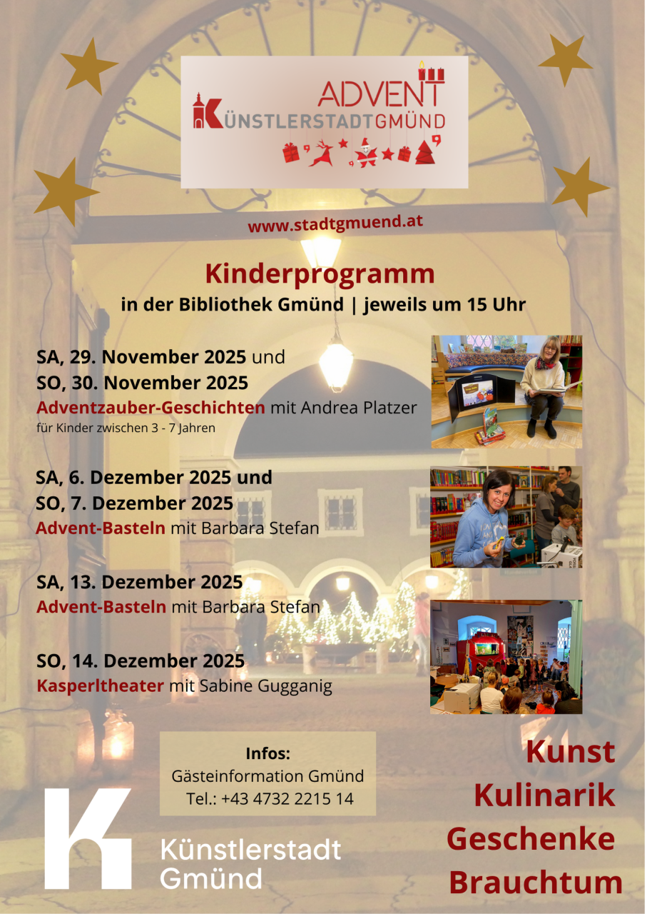 Advent in der Bibliothek Gmünd