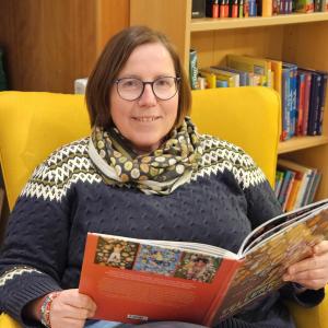 Karin Lax-Steiner, Bibliotheksleitung